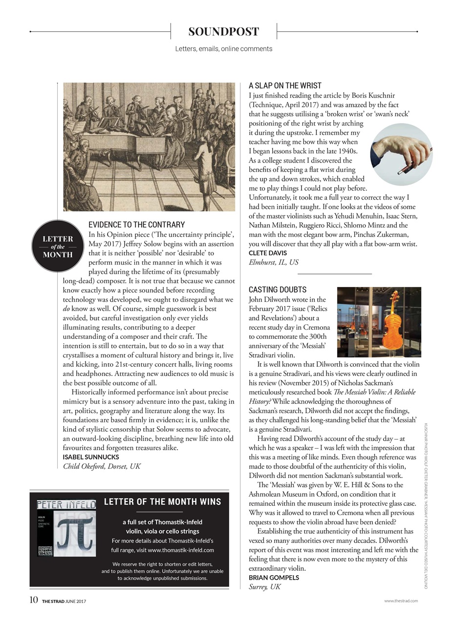 The Strad Preview Pages