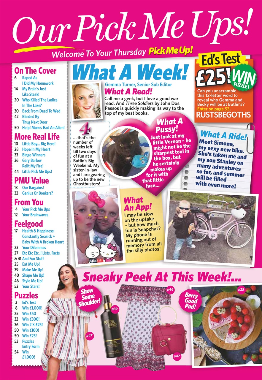 Pick Me Up Preview Pages