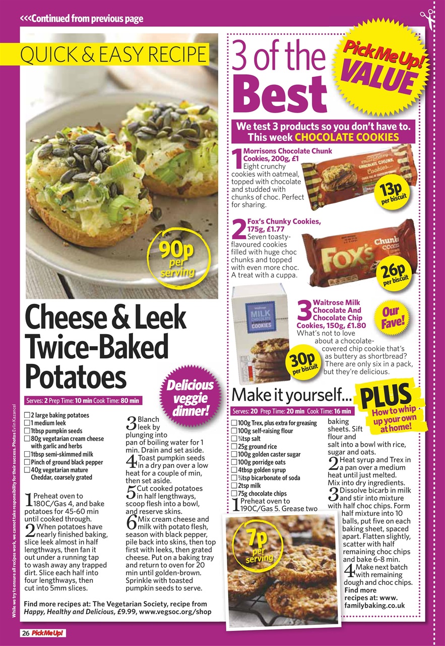 Pick Me Up Preview Pages