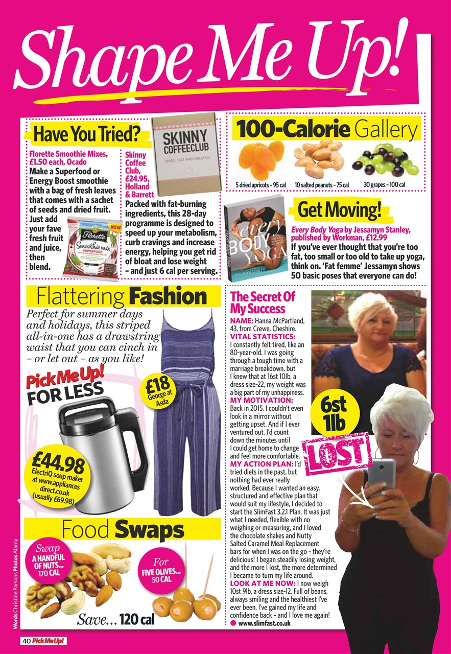 Pick Me Up Preview Pages