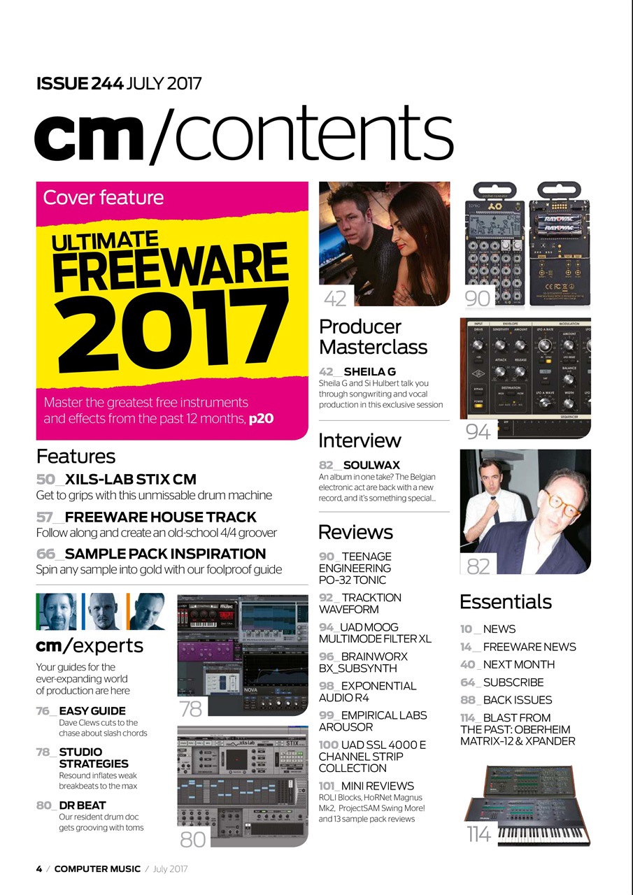 Computer Music Preview Pages