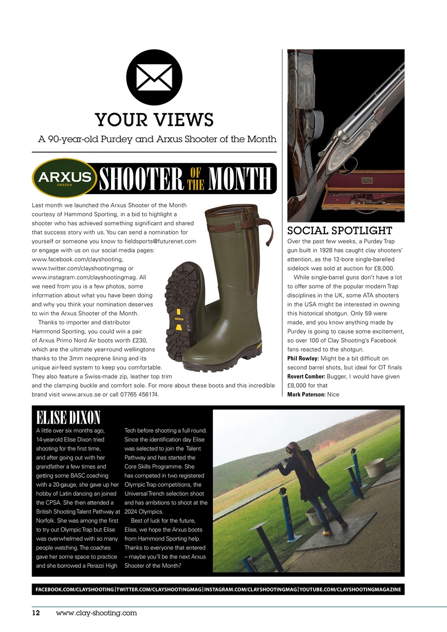 Clay Shooting Preview Pages