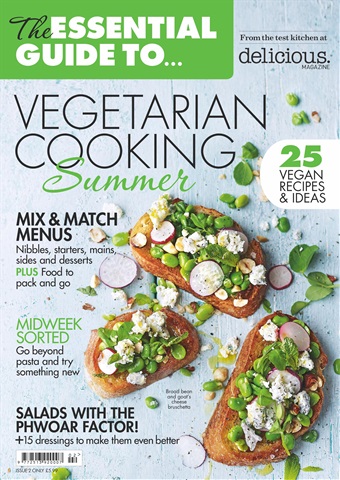 Essential Guide to Summer Vegetarian Cooking issue Essential Guide to Summer Vegetarian Cooking