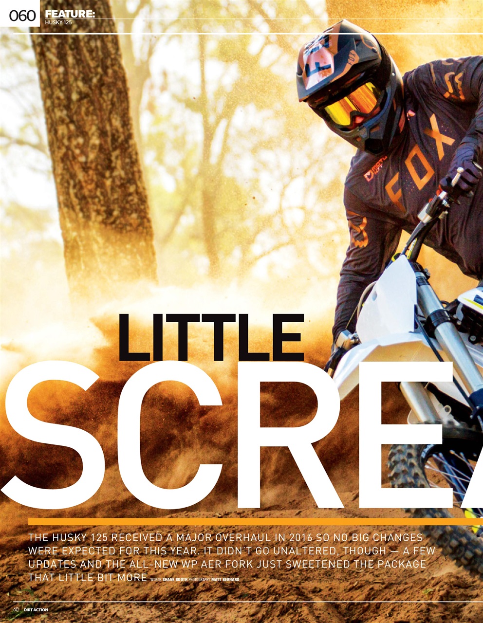 Dirt Action Preview Pages