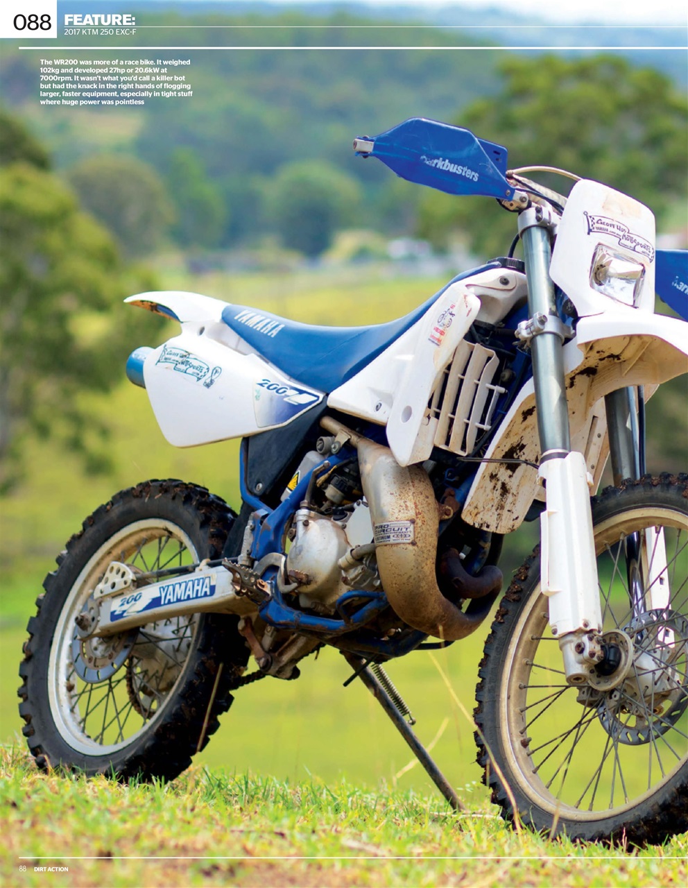 Dirt Action Preview Pages