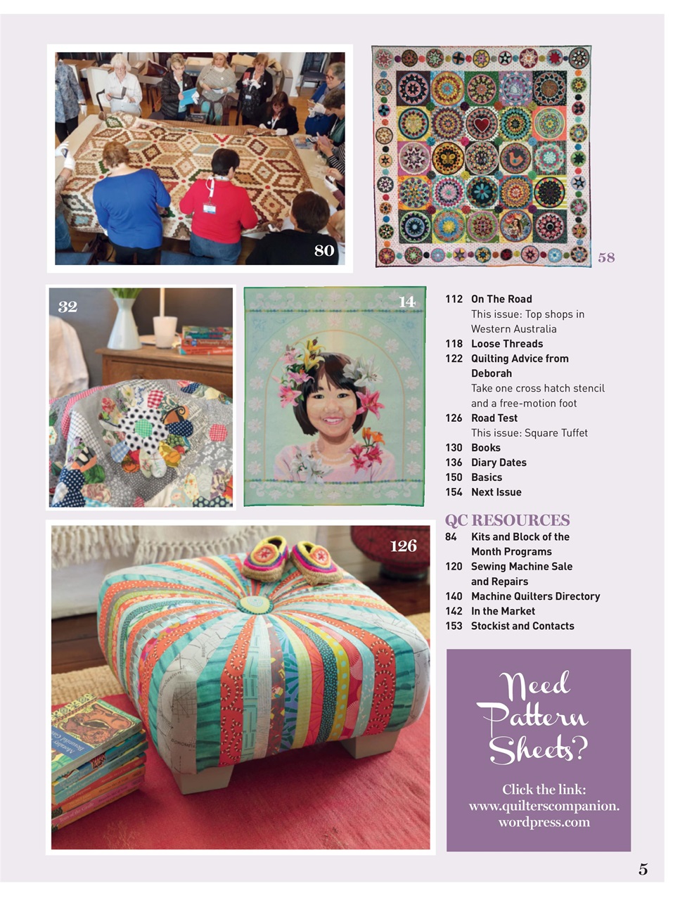 Quilters Companion Preview Pages