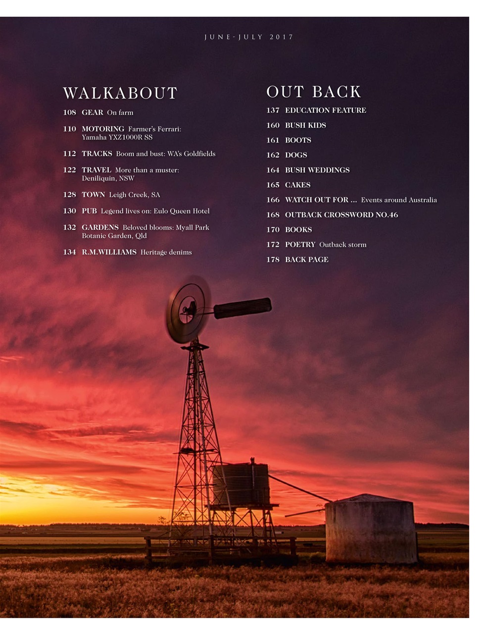 OUTBACK Magazine Preview Pages