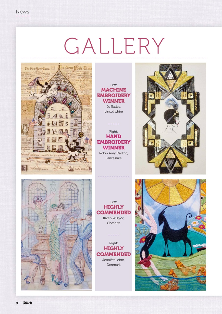 Stitch magazine Preview Pages