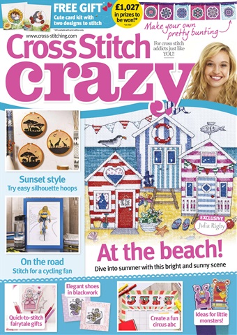 Cross Stitch Crazy issue July 2017