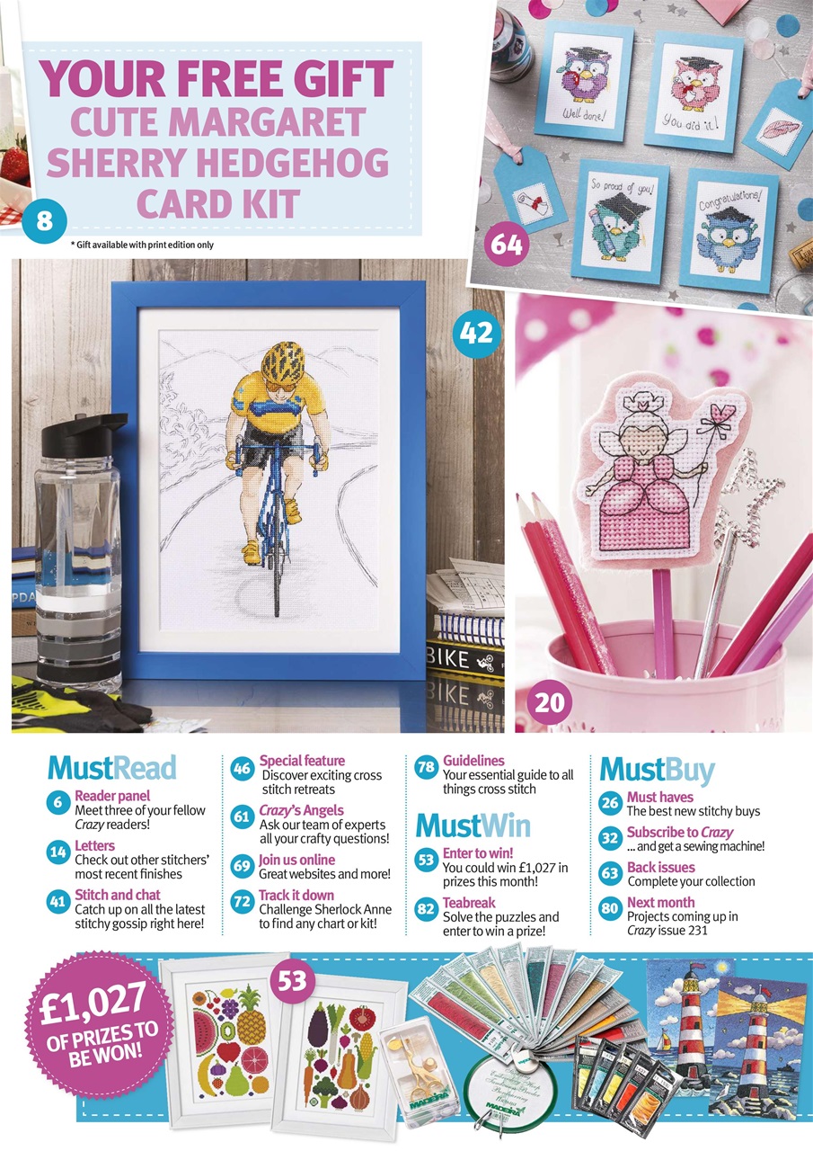 Cross Stitch Crazy Preview Pages