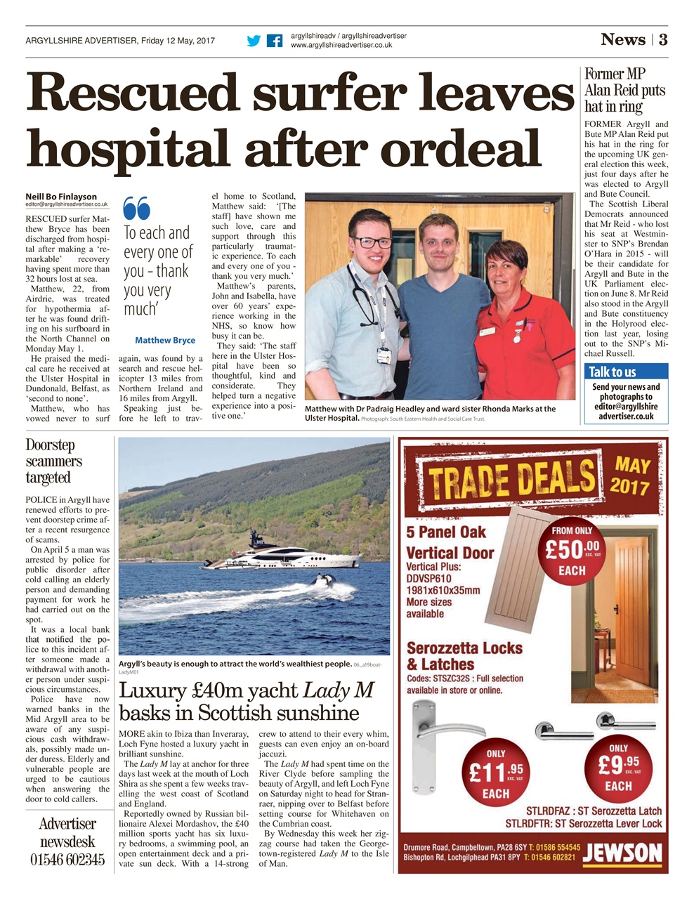 Argyllshire Advertiser Preview Pages