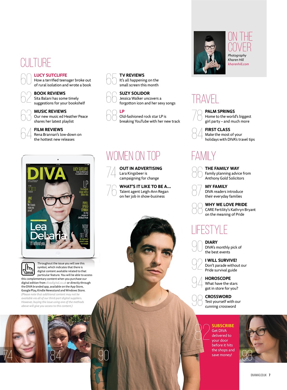 DIVA Magazine Preview Pages
