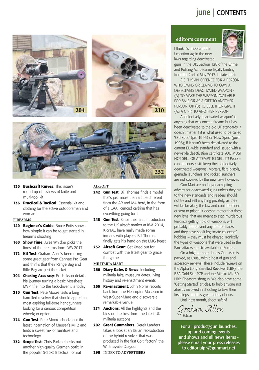 Gunmart Preview Pages