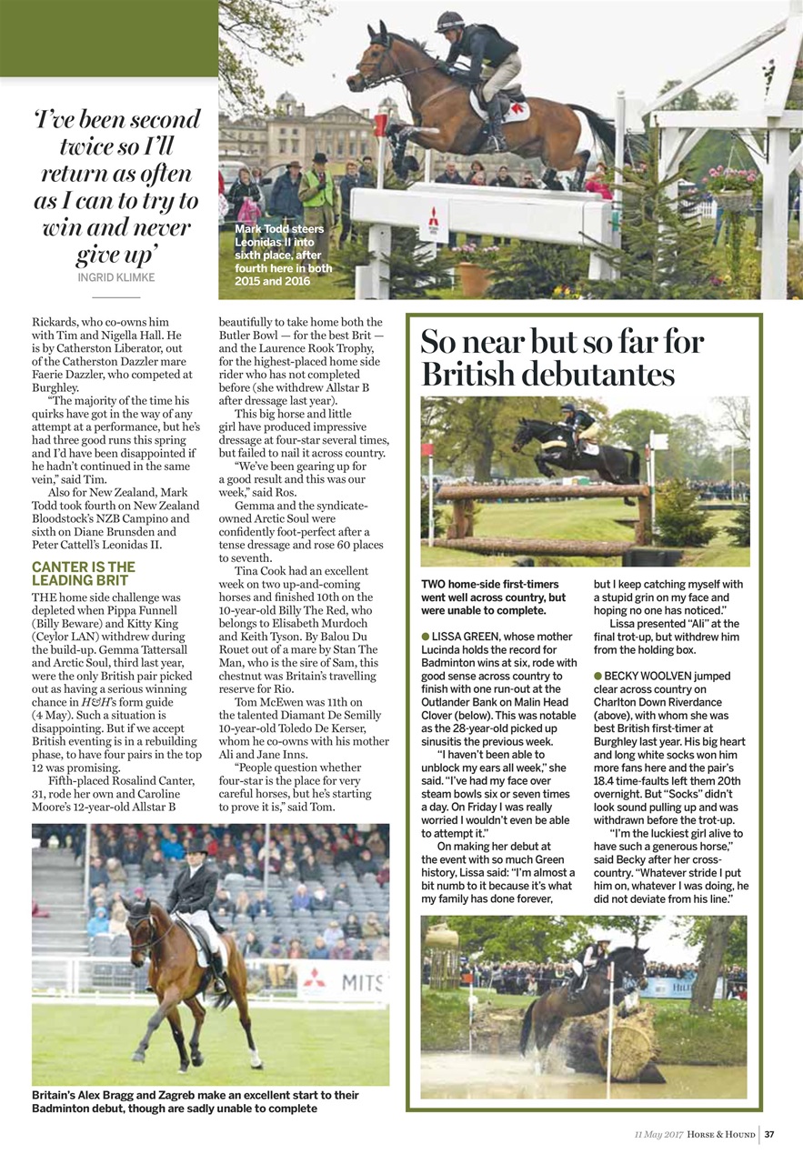 Horse & Hound Preview Pages