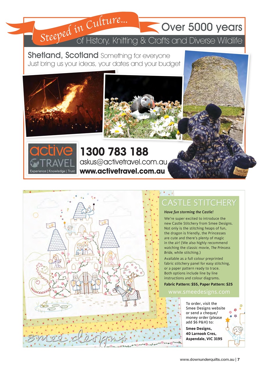 Down Under Quilts Preview Pages