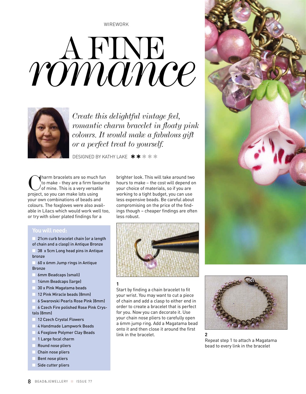 Bead & Jewellery Magazine Preview Pages