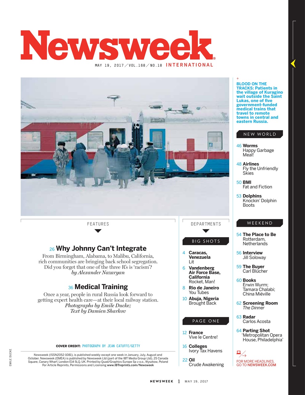 Newsweek International Preview Pages