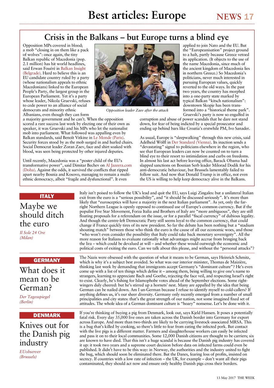 The Week Preview Pages