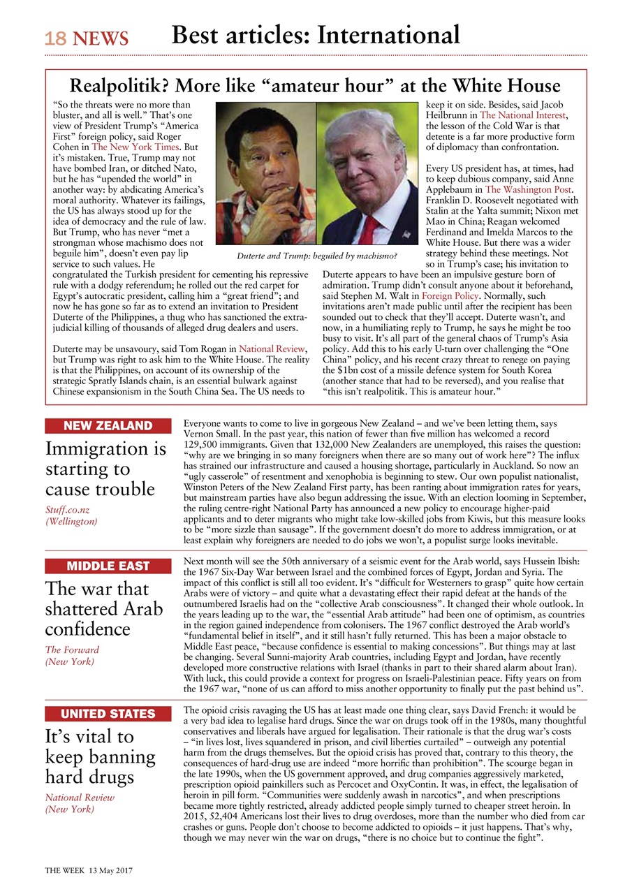 The Week Preview Pages