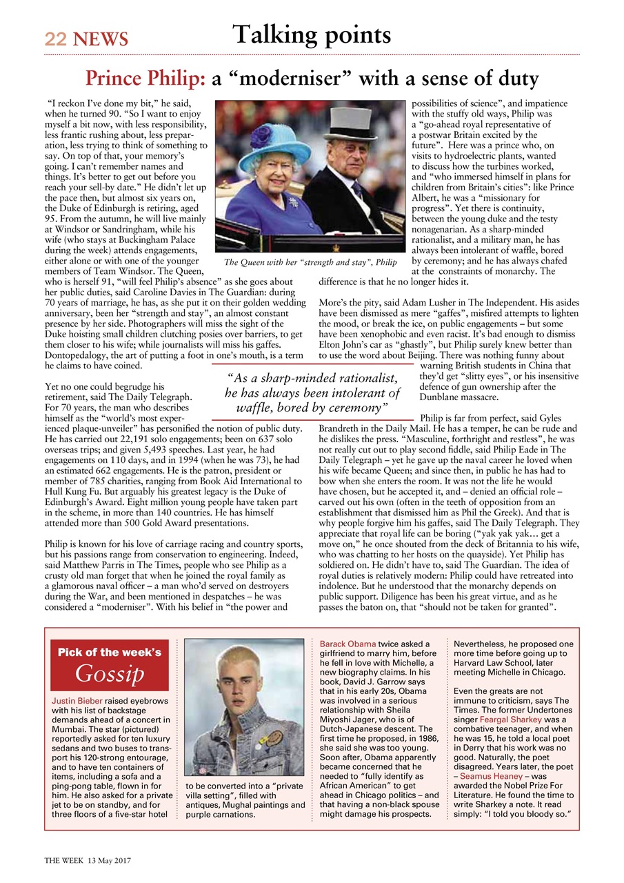 The Week Preview Pages