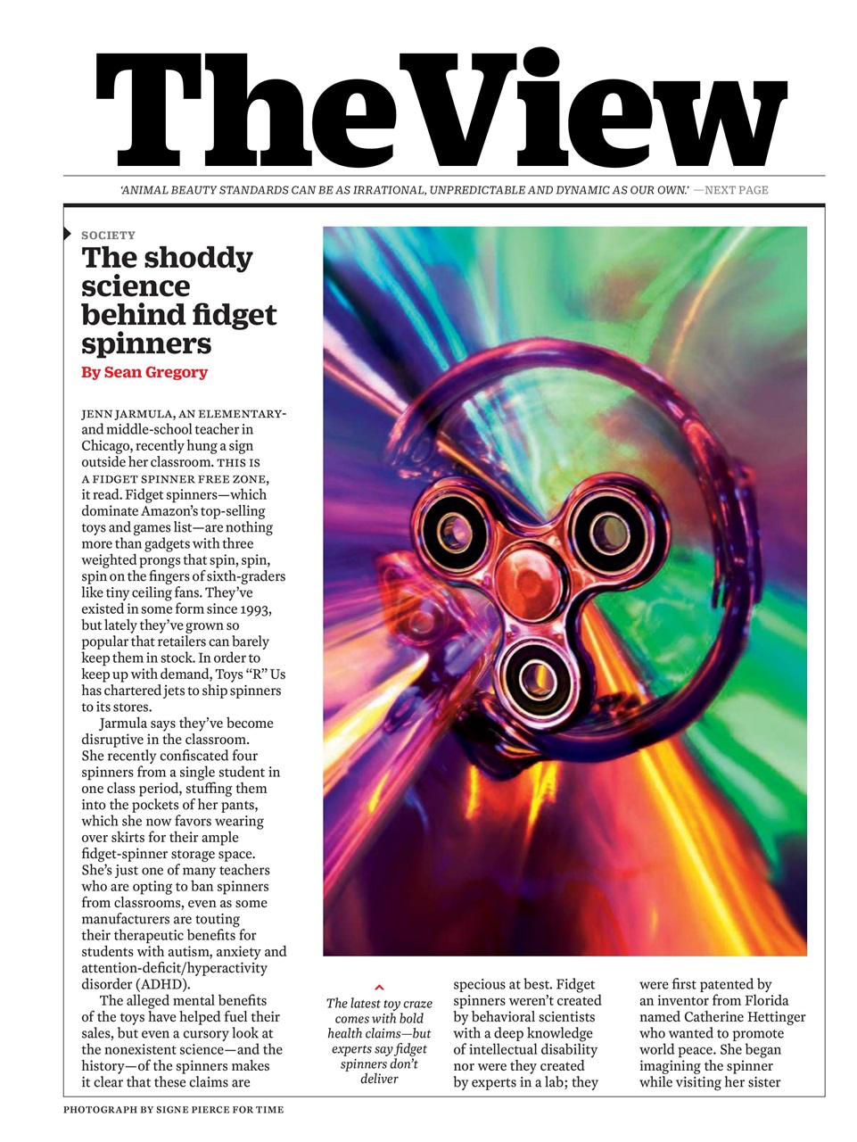 TIME Magazine Europe Preview Pages