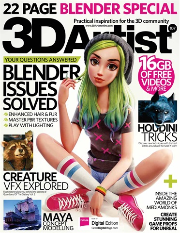 3D Artist issue Issue 107