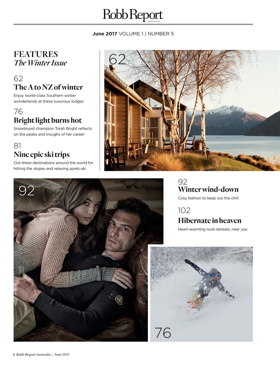 Robb Report Australia & New Zealand Preview Pages