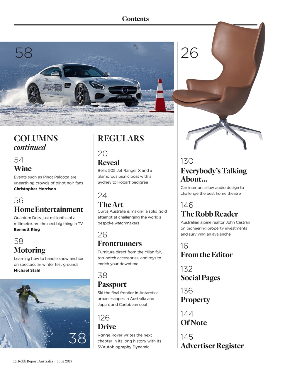 Robb Report Australia & New Zealand Preview Pages