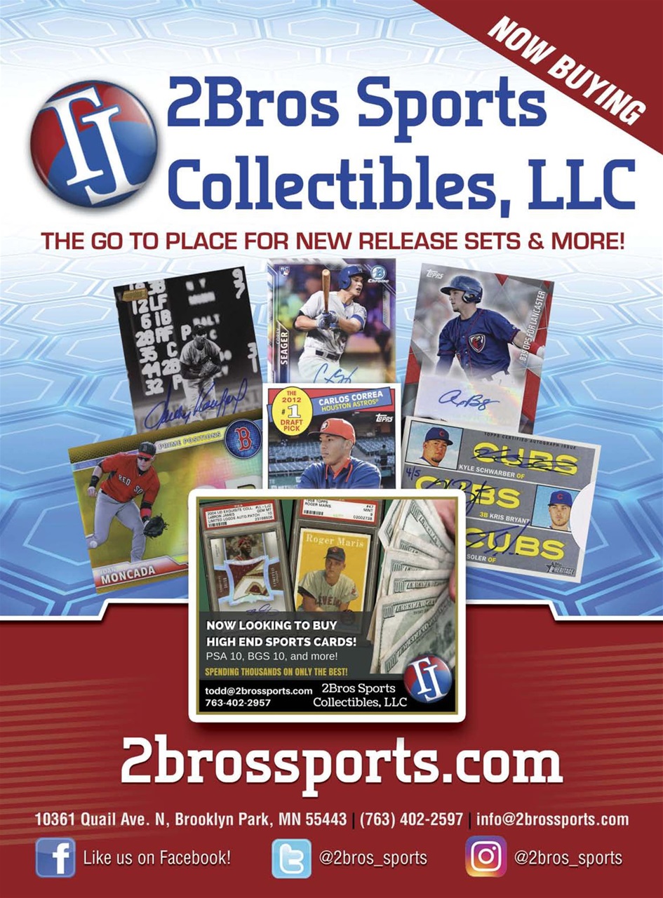 Beckett Baseball Magazine Preview Pages