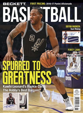 Beckett Basketball Magazine issue June 2017