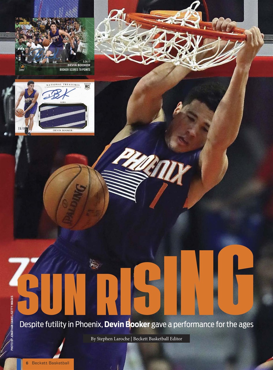 Beckett Basketball Magazine Preview Pages