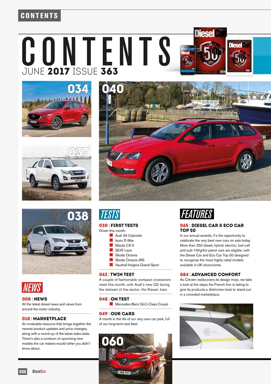 Diesel&EcoCar Magazine Preview Pages