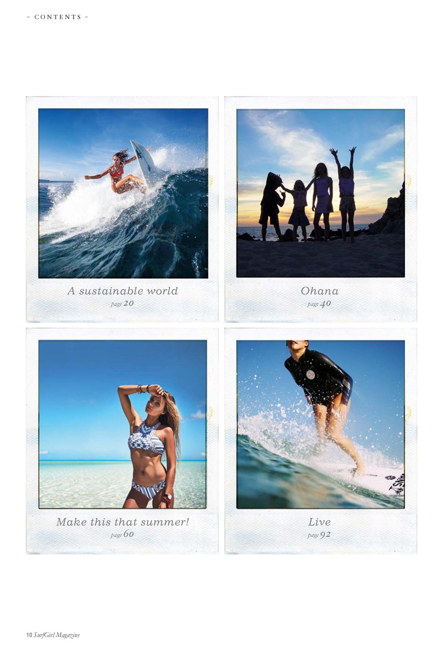 SurfGirl Magazine Preview Pages