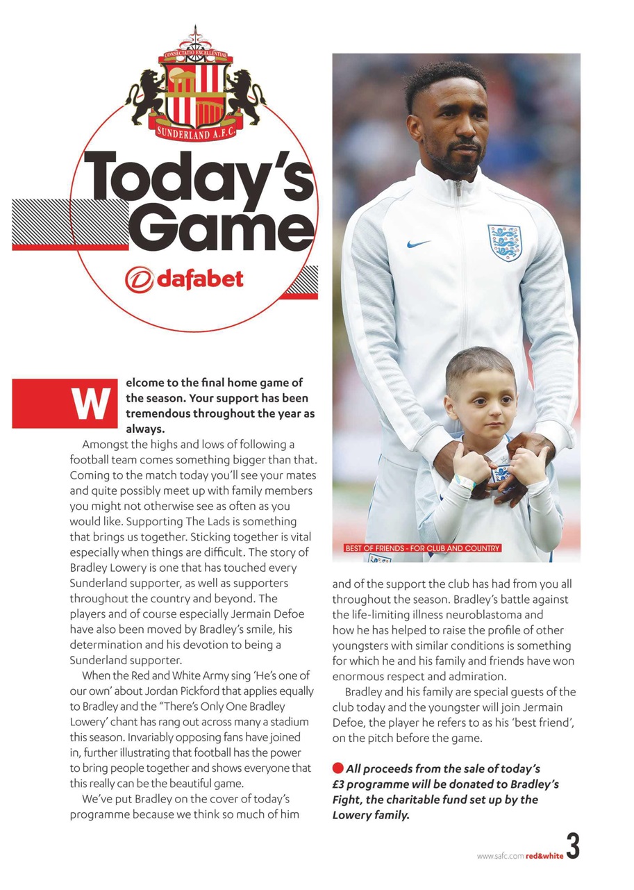 Sunderland FC Preview Pages