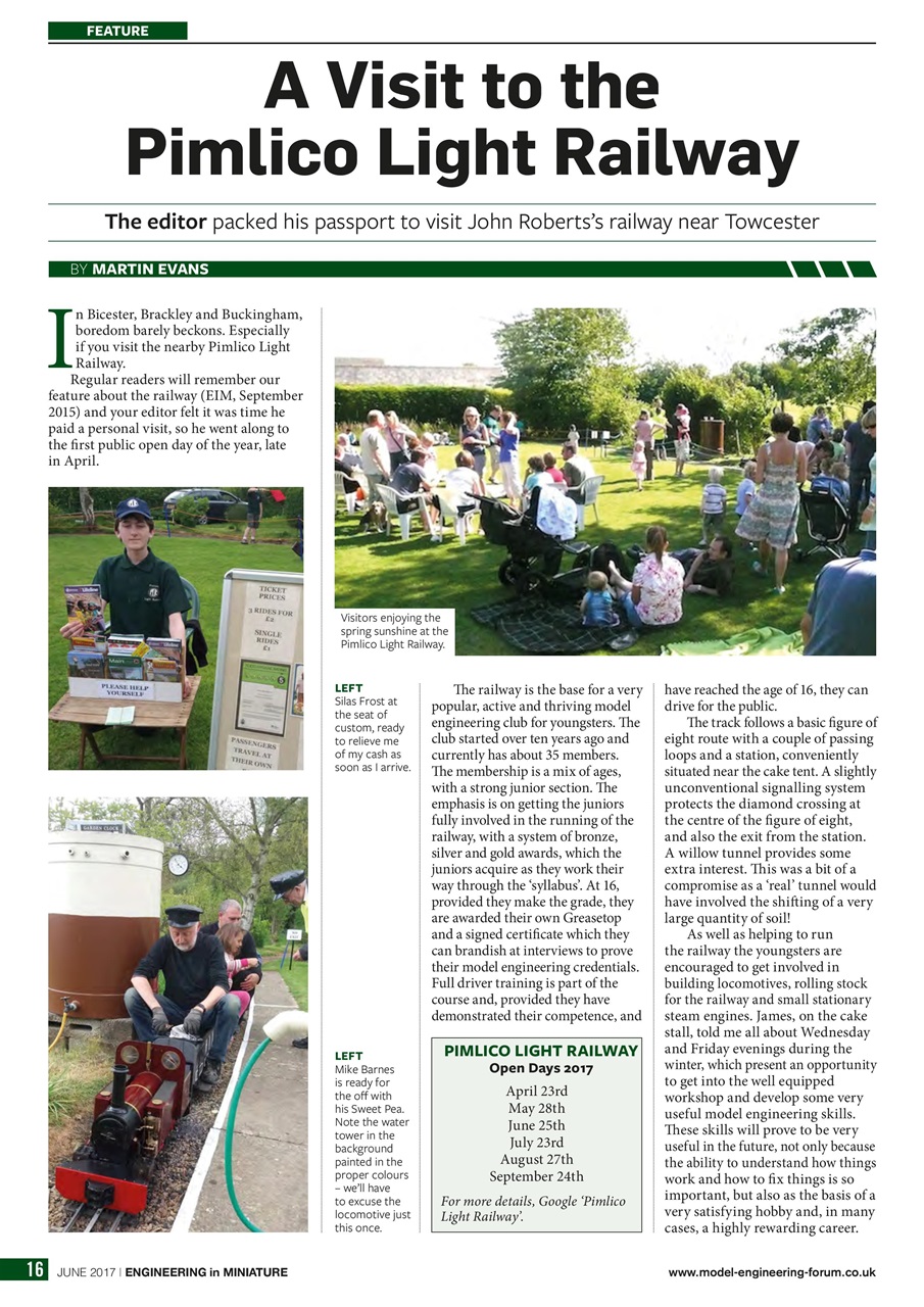 Engineering in Miniature Preview Pages