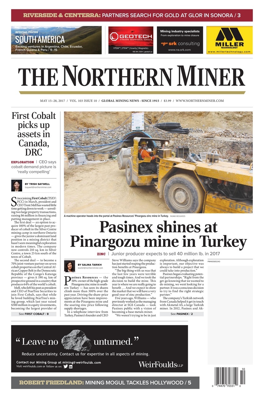 The Northern Miner Preview Pages