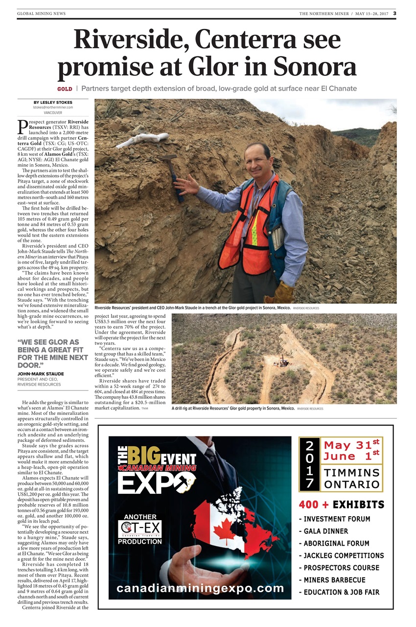 The Northern Miner Preview Pages