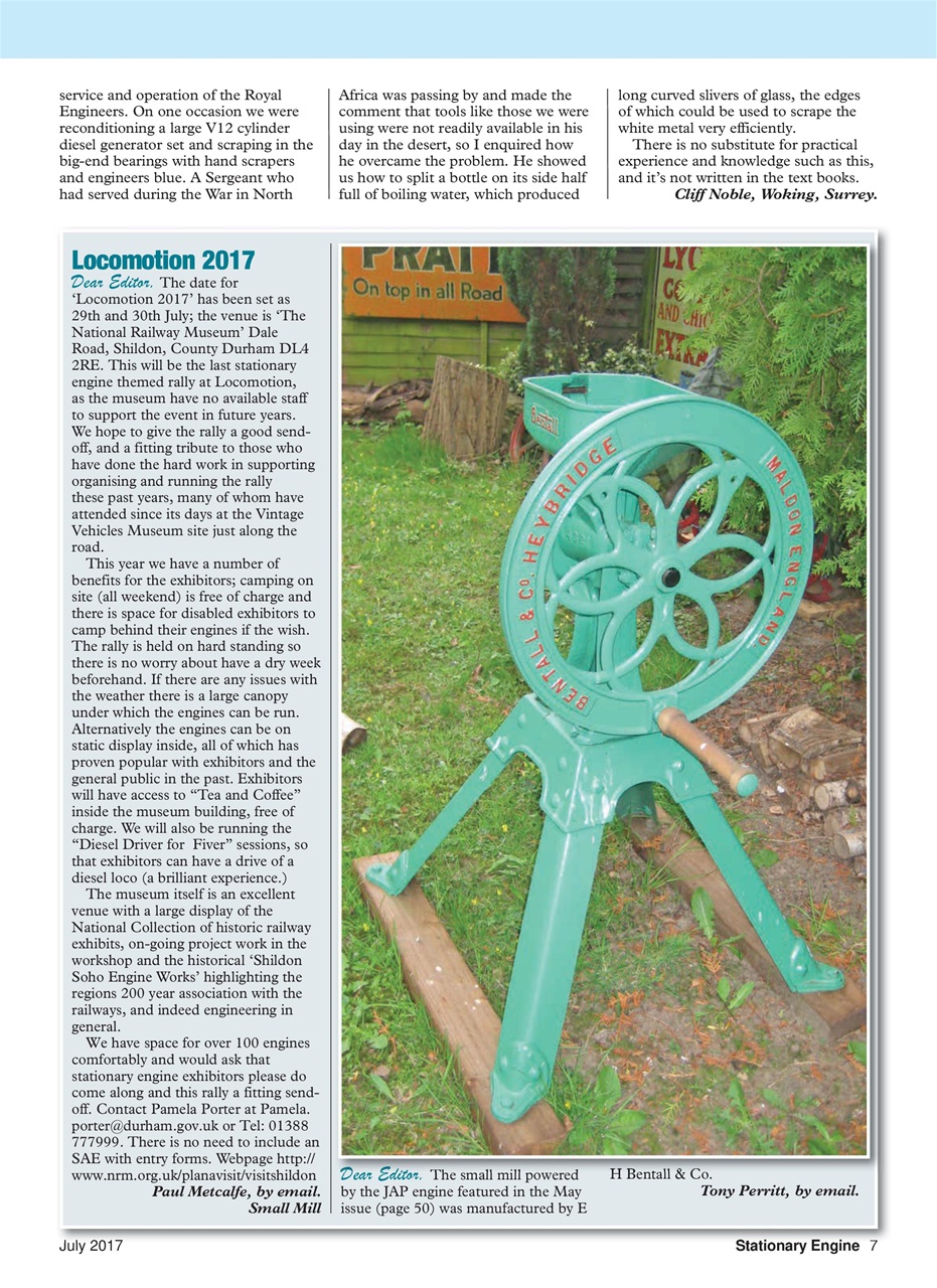 Stationary Engine Preview Pages
