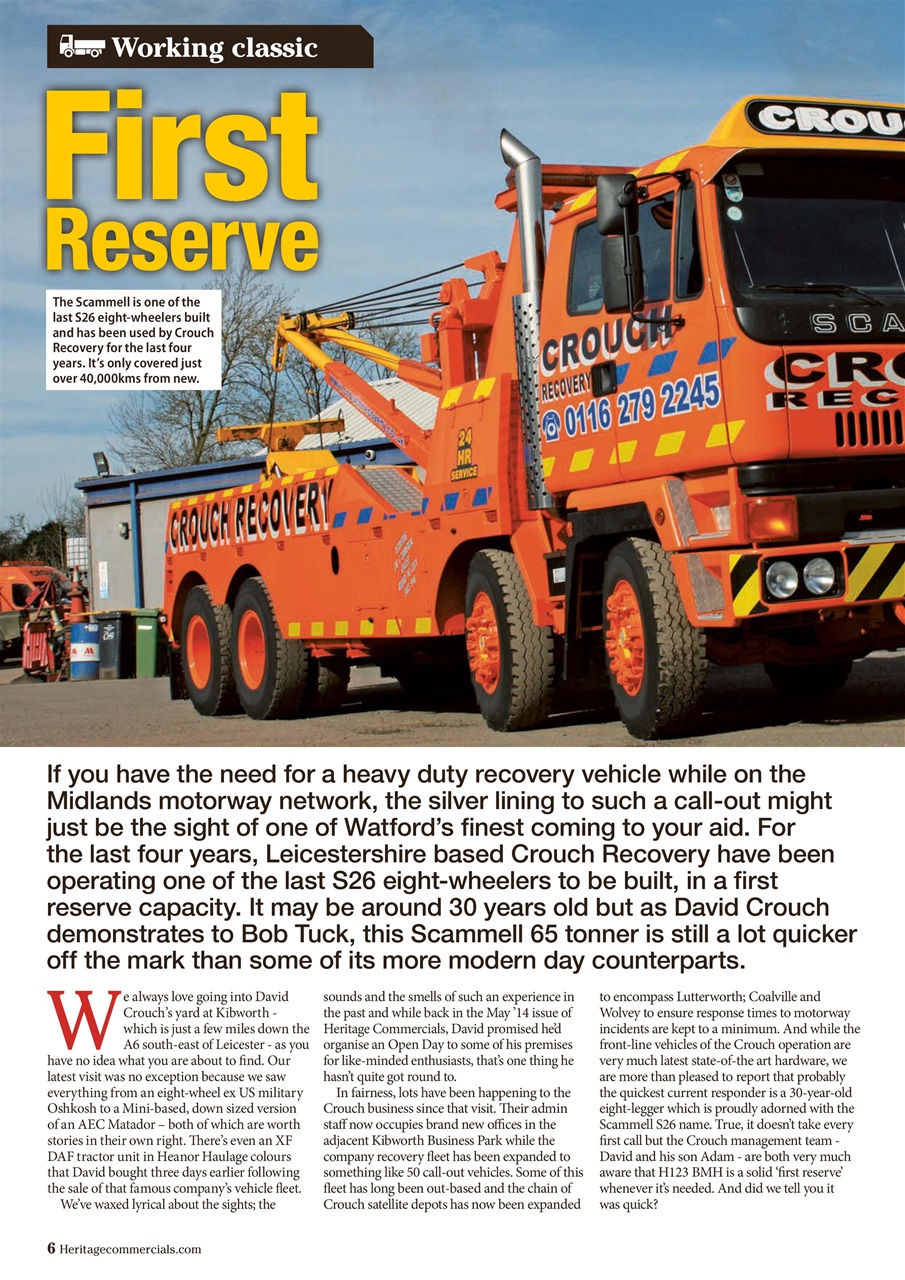 Heritage Commercials Magazine Preview Pages