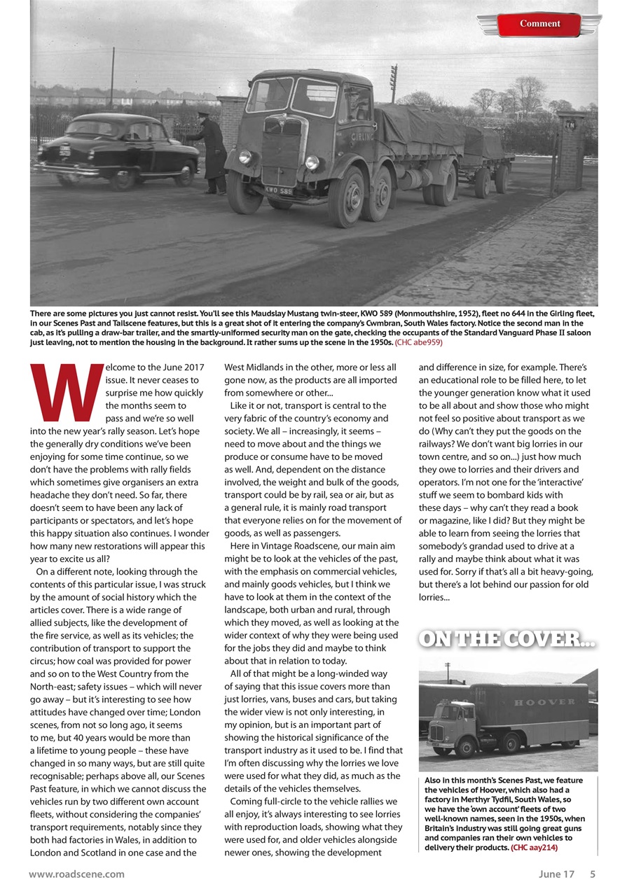 Vintage Roadscene Preview Pages