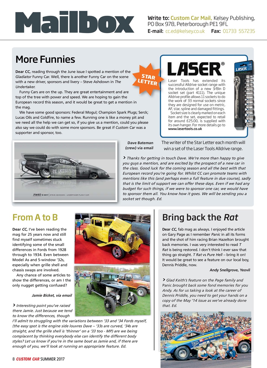 Custom Car Preview Pages