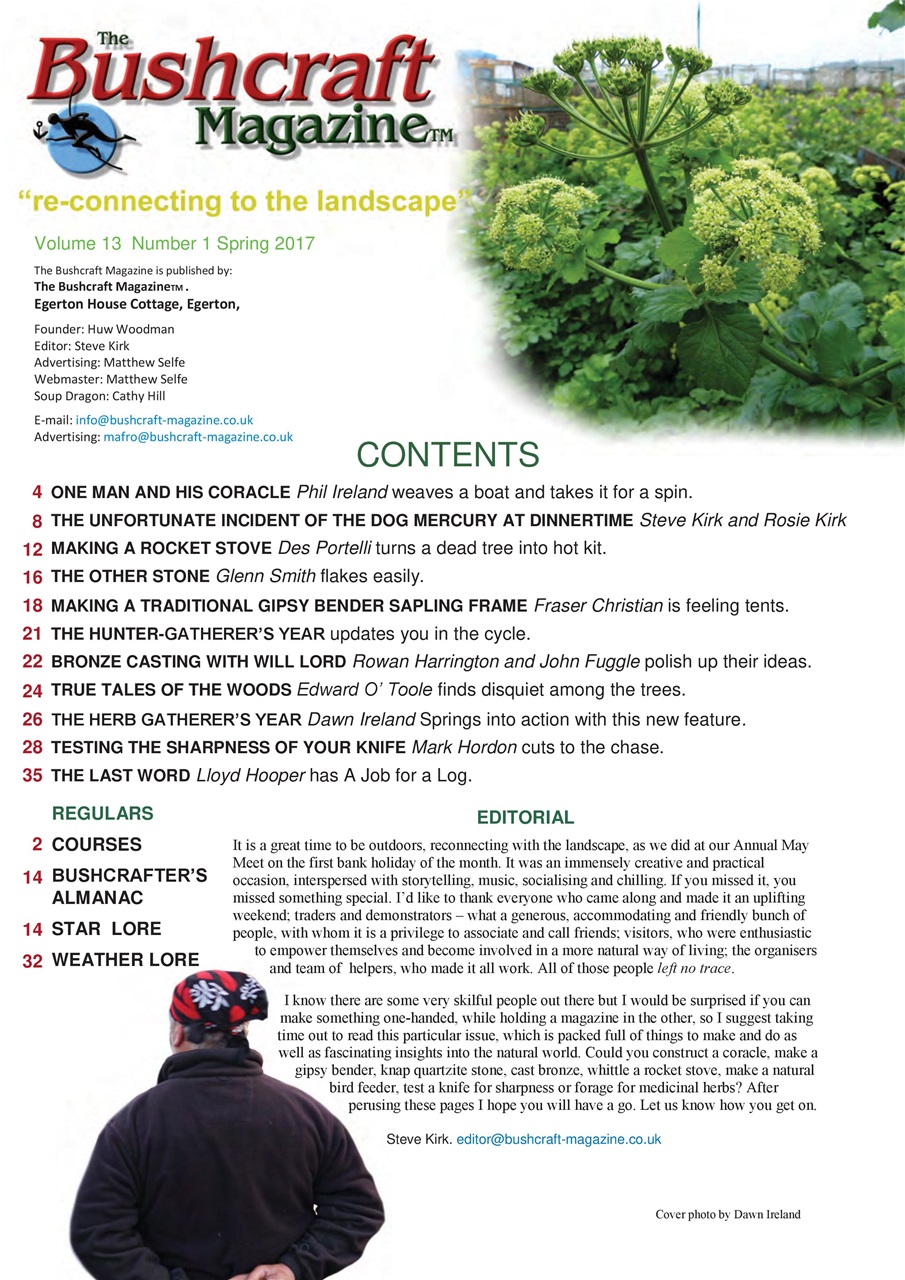 Bushcraft Magazine Preview Pages