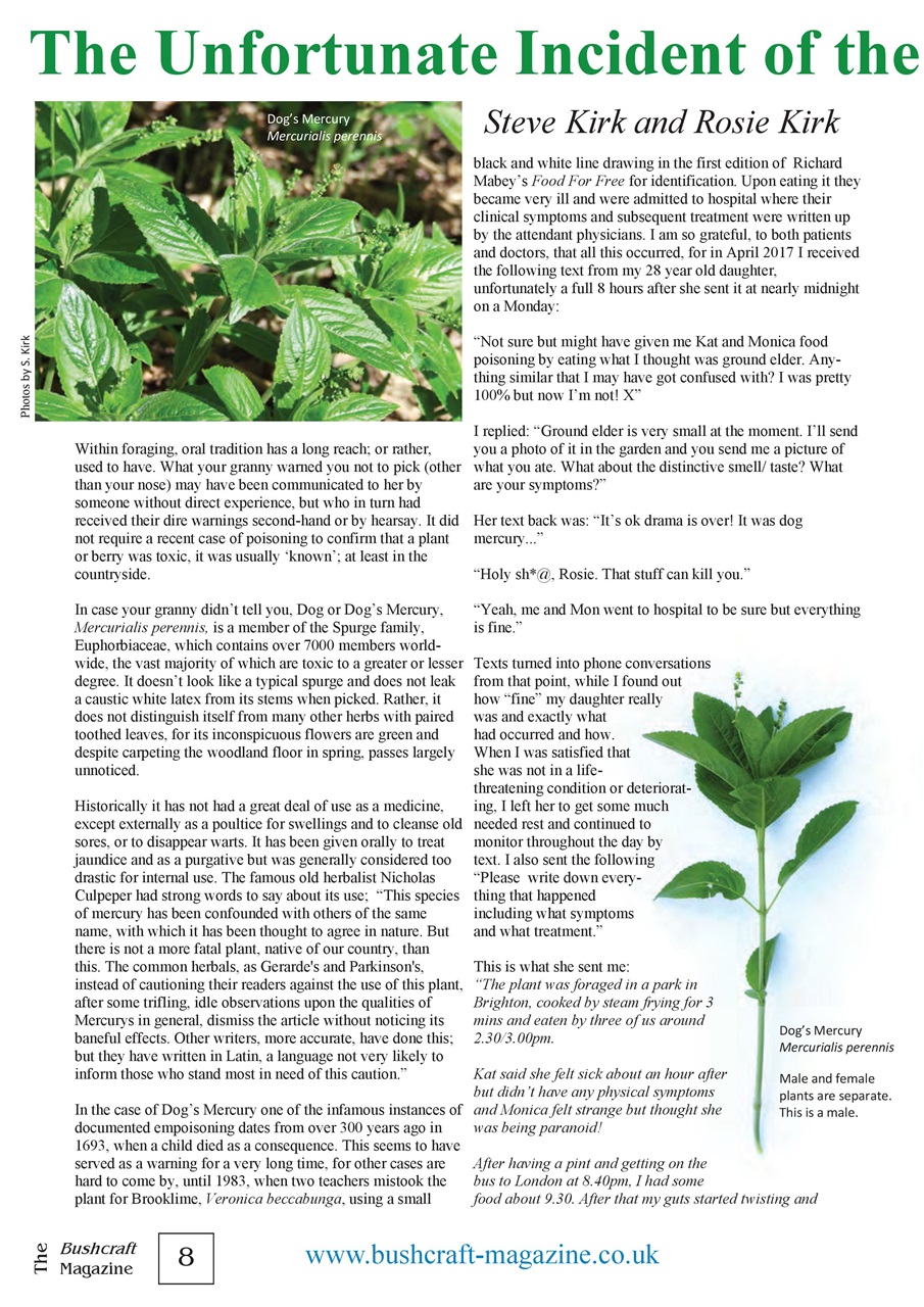 Bushcraft Magazine Preview Pages