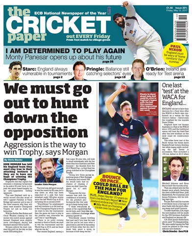 The Cricket Paper issue 12th May 2017