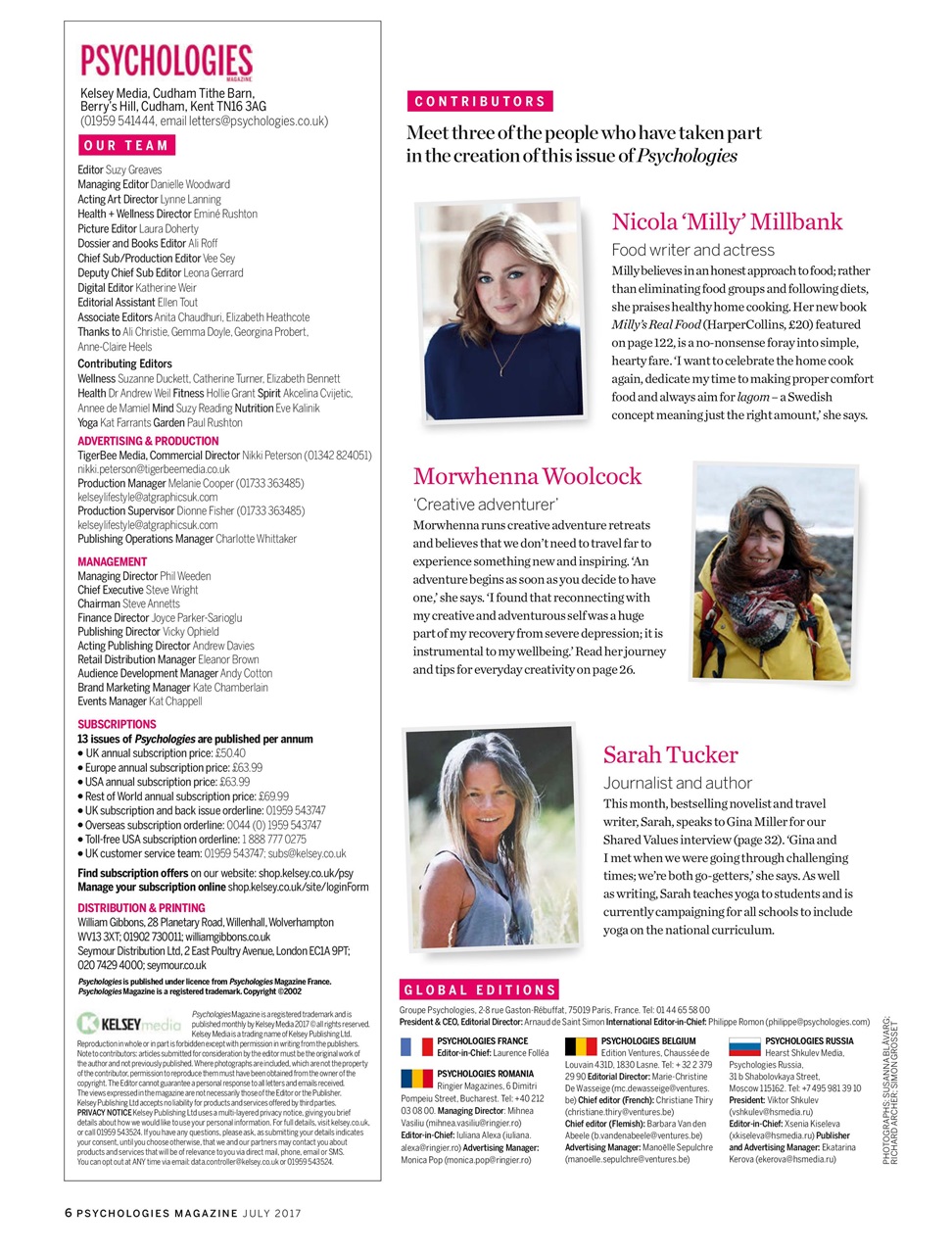 Psychologies Preview Pages