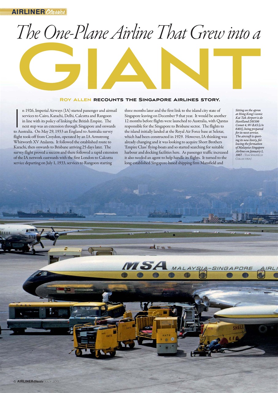 Airliner World Preview Pages