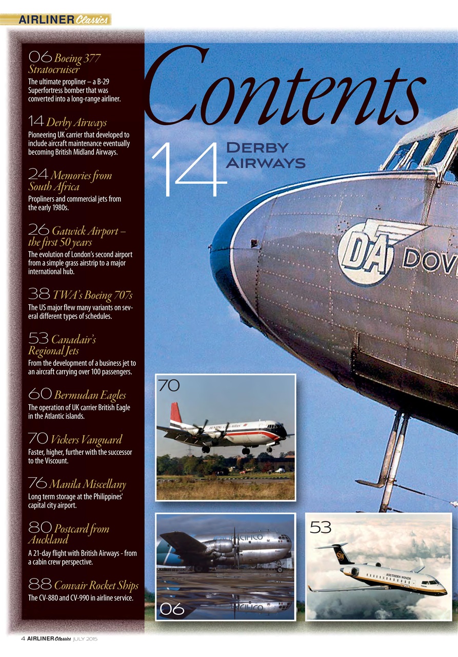 Airliner World Preview Pages