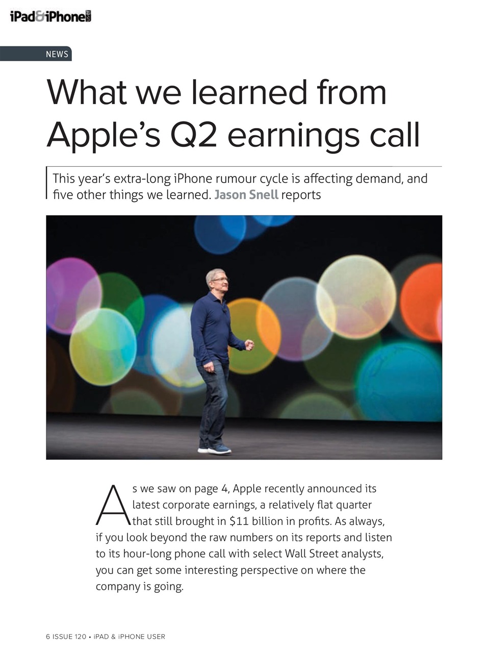 iPad and iPhone User Preview Pages