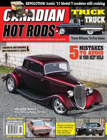 Canadian Hot Rods issue JUNE/JULY 2017