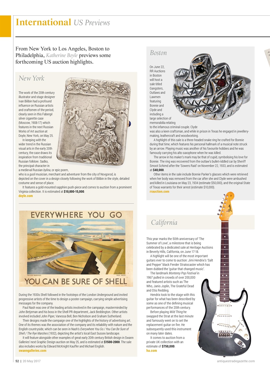 Antiques Trade Gazette Preview Pages